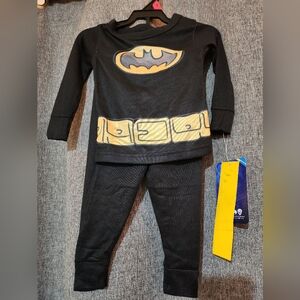 DC Kids Batman Pajamas - Black and Yellow